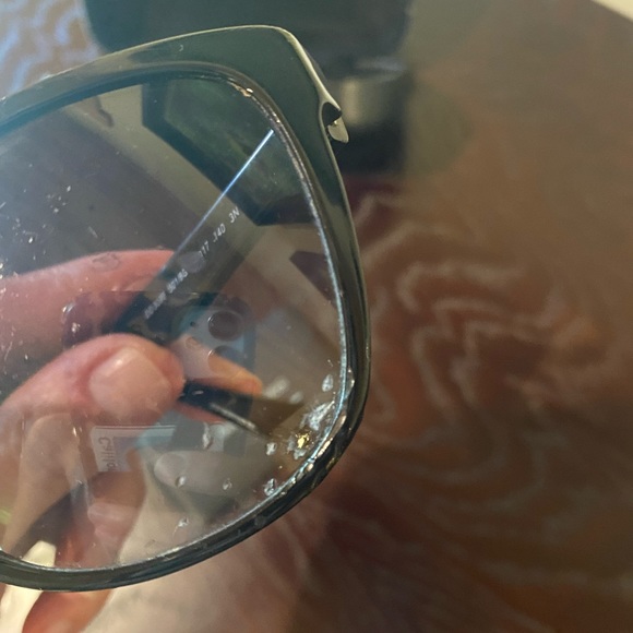 Dolce Gabbana Sunglasses Eyeglasses Black Hard Case, Soft Bag, & Chewed Glasses - Picture 5 of 9